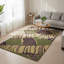 Alfred Shaheen Floral Handmade Tufted Wool Green/Purple/Beige Area Rug-1784258164-1875723498