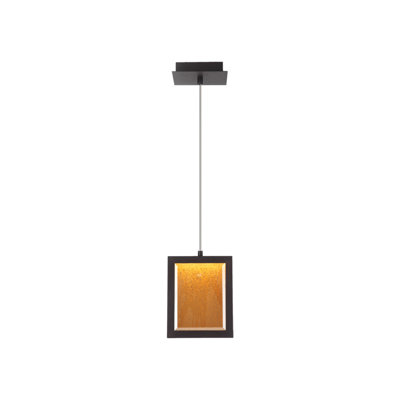Luminaire carré/rectangulaire simple 1 lumières Robinette