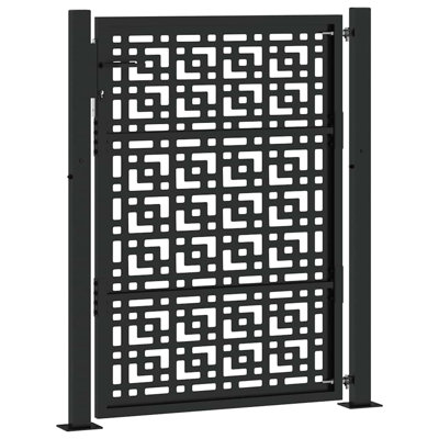 Weathering Steel Gate