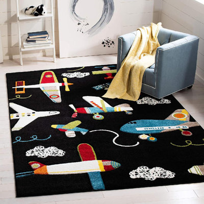 Ryleigh Kids 100 Performance Novelty Rug