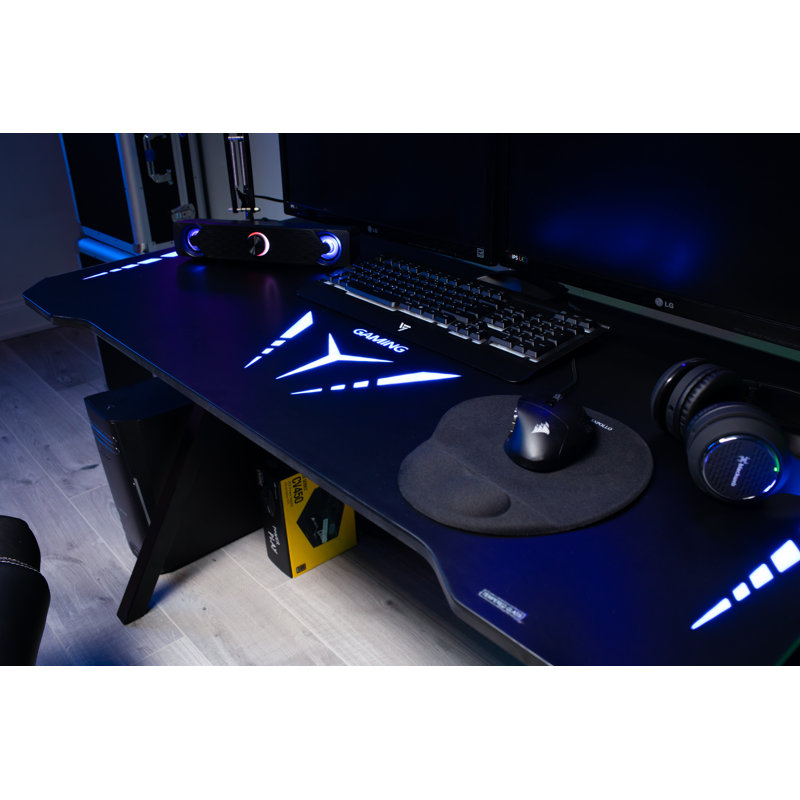 Metal Base Computer Desk