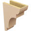 New Brighton cèdre brut grain de bois TimberThane Corbel, apprêté brun clair-88292415