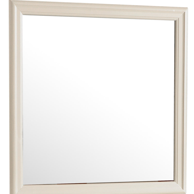 Miroir Louis Phillipe G3175-M, beige, 38.03" x 38.03", Beige, Square