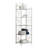 Auvianna 5 Tier Bathroom Storage Shelf, Freestanding Bookshelf Shelves for Bathroom, Living Room & Kitchen-2064523509