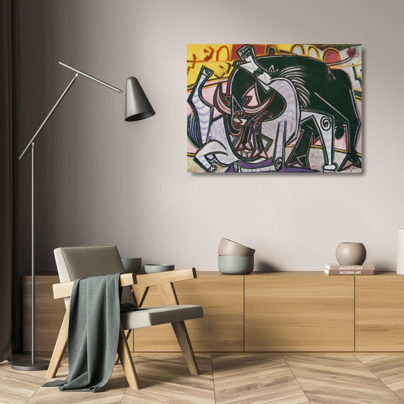 Bullfight, 18" H x 24" W