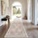 Medallion Non Slip Washable Rug(Orange)
