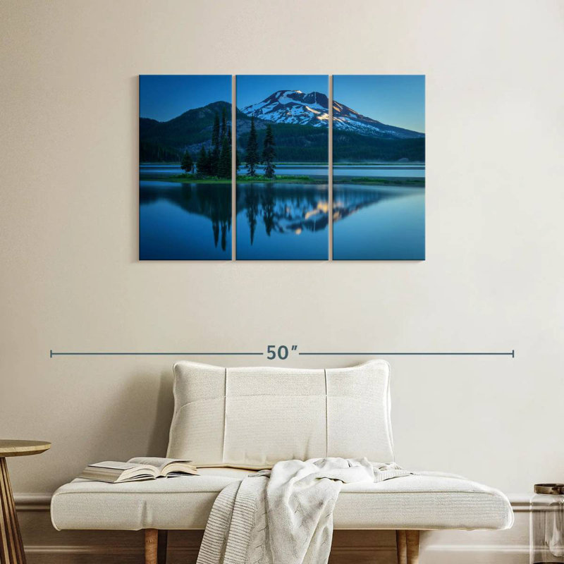 Volcan Alvord Sparks Lake South Sister, H 24 po x l 38 po