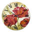 Blossoming Poppies In Wheat Fields II - Horloge murale traditionnelle-60282130