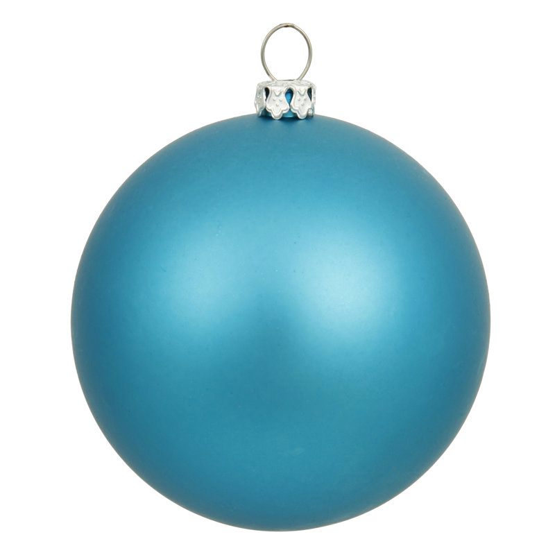 Décoration de boule décorative des Fêtes, Turquoise, H 10 po x l 10 po x P 10 po