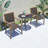 Arsheen 2 - Person Metal Patio Dining Set with Round Table