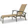 Askar Outdoor Rust-Resistant Metal Chaise Lounge