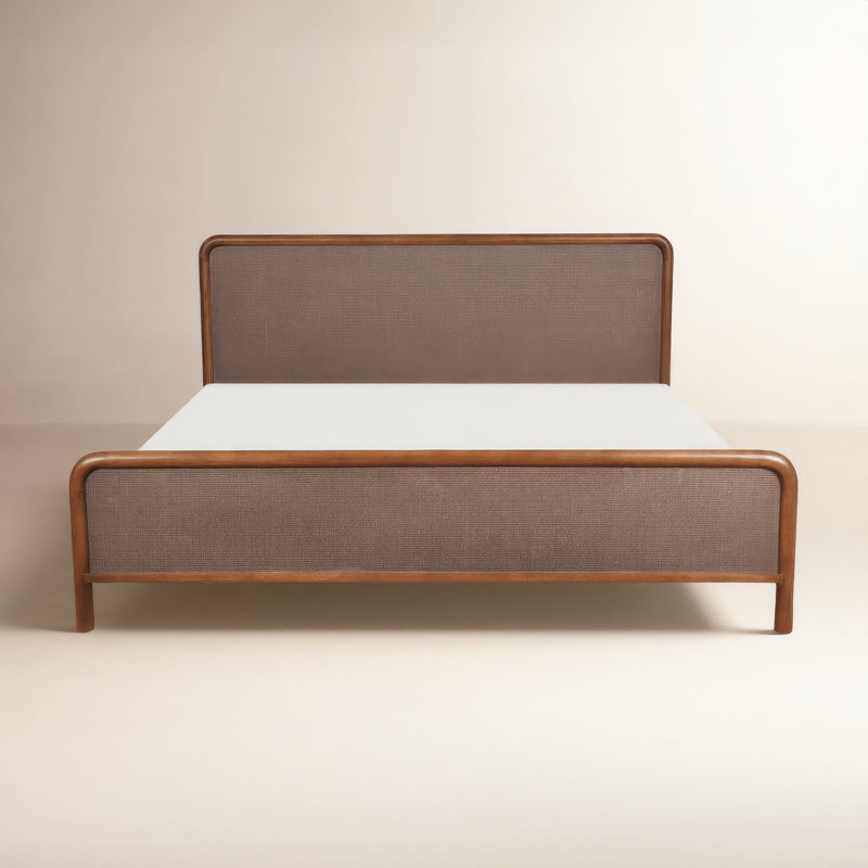 Rye Bed Warm Brown, Queen