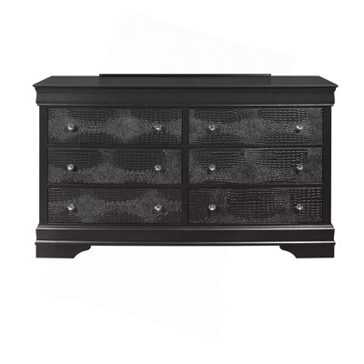 DRESSER EN MÉTAL CROCODILE
