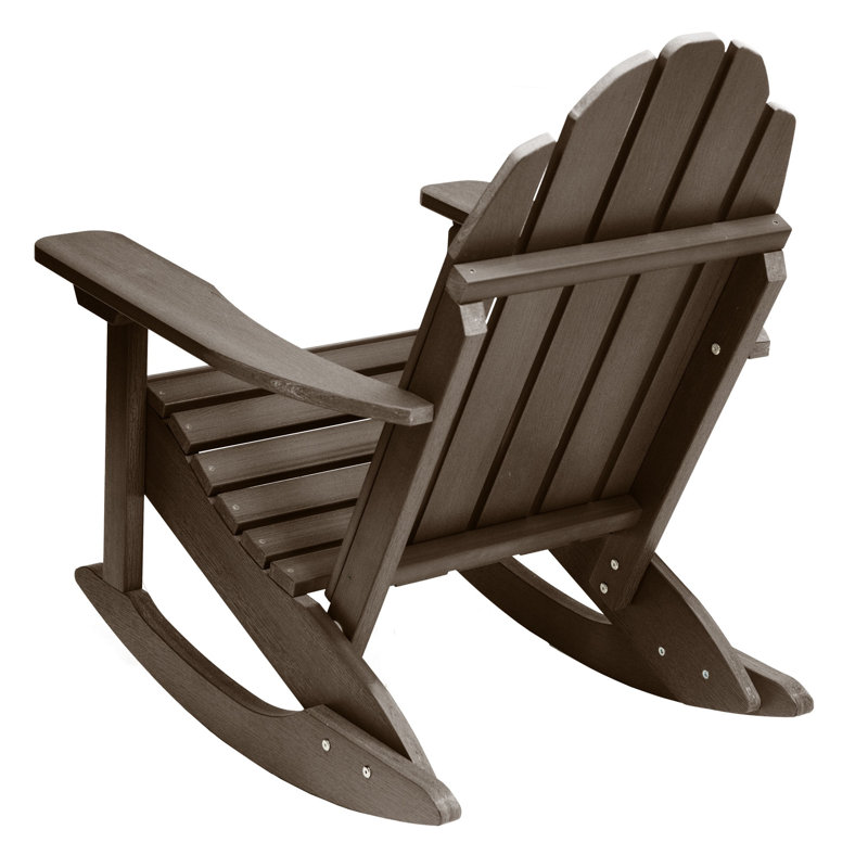 Chaise berçante en plastique Natoli, Canyon