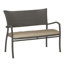 Banc tissé Skye - Gris ardoise-24021464-24021540-70236886