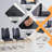 PU Dining Chair Set-114326730