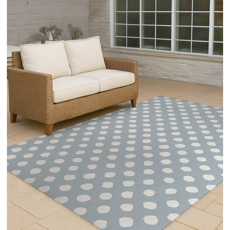 Tapis d'extérieur à gros pois antidérapant, Rectangulaire 3 pi x 5 pi
