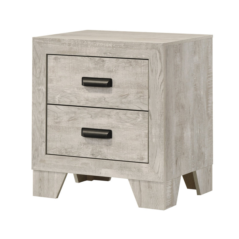 Table de chevet Millie Whitewash