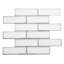 Athena 12" x 12" Glass Brick Joint Mosaic Wall Tile-63332401