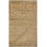 Claussen Floral Hand Knotted Silk/Wool Gold Area Rug