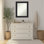 Miroir mural en bois non biseauté Oliver