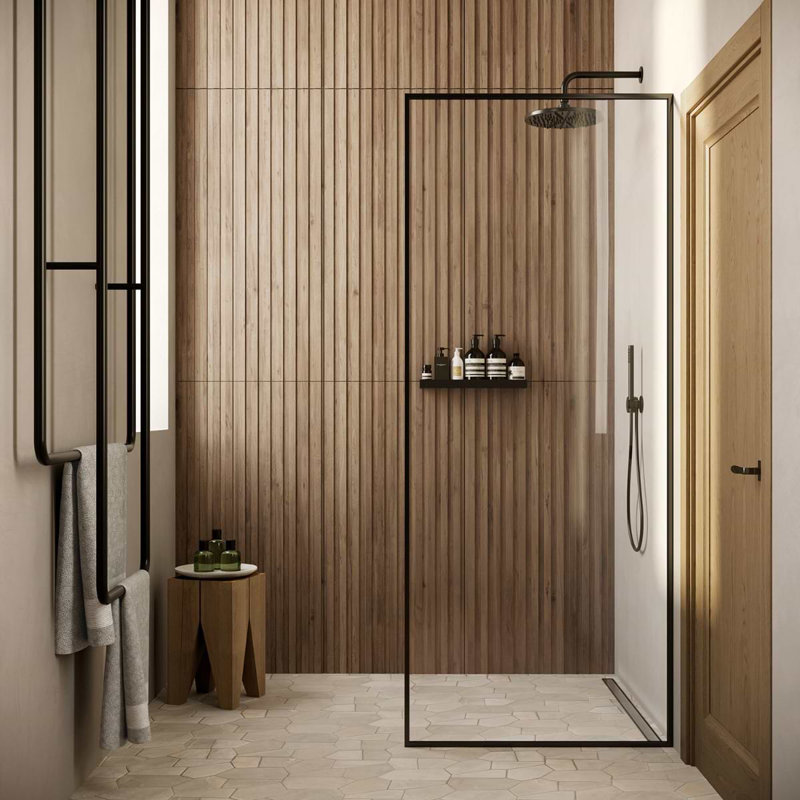 Nobu 23.62 in. x 47.24 in. Matte Porcelain Tile, Tan