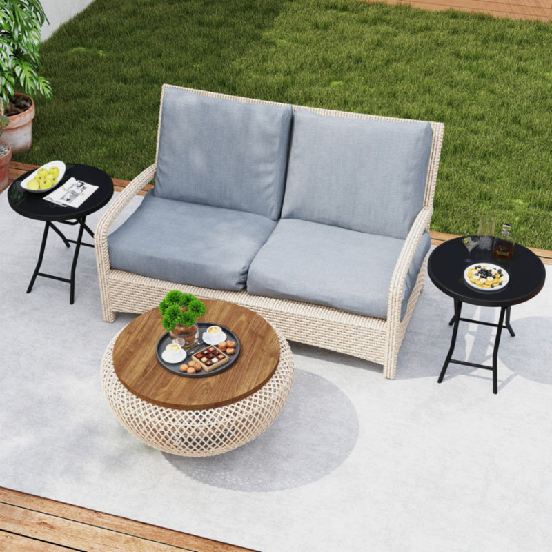 Table basse 18 po, Noir