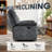 35" Wide Modern Super Soft Microfiber Comfortable Manual Recliner-200761308