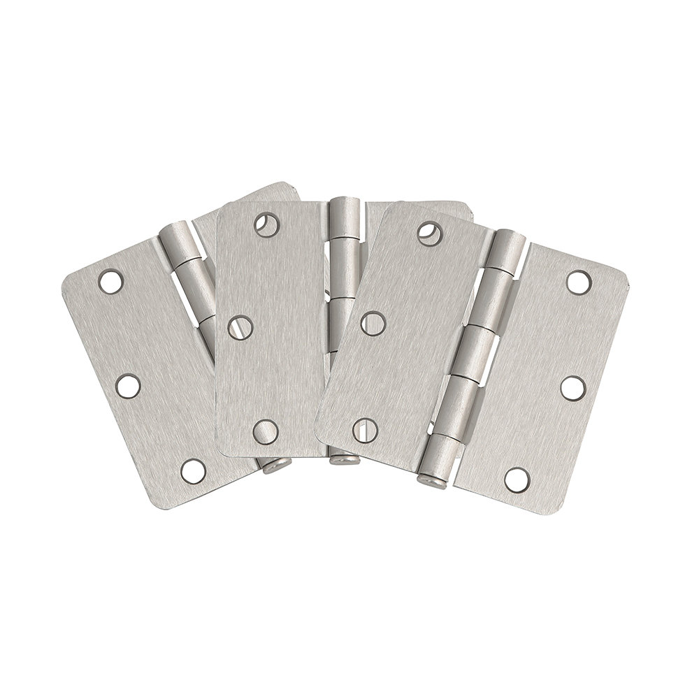3.5" x 3.5" Butt bearing Triple Door Hinges (Set of 3) Design House 