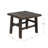 Adelaide Reclaimed Elm Wood Side Table, Black-114728486