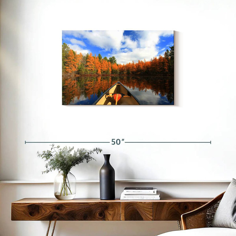 Senne Boating In Boulder Junction, 20" H x 30" W