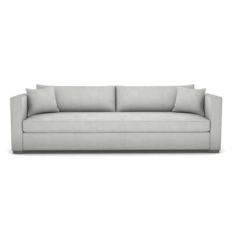 Brandt Bench Seat Extended Sofa, Hampton, Callaloo Cotton