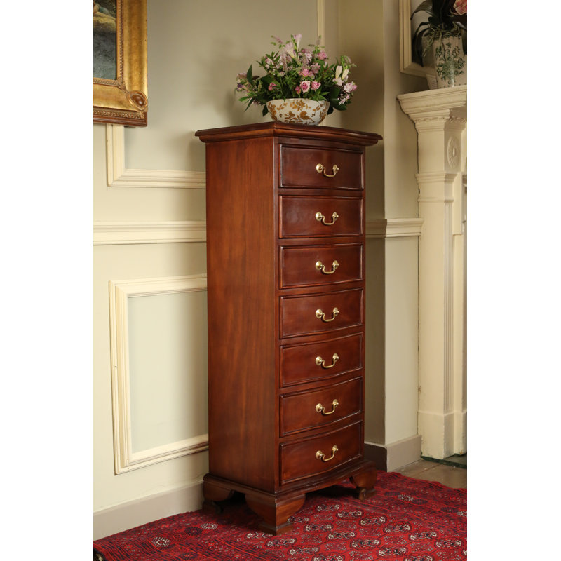 Lloyd Solid Wood 51cm W 7 - Drawer Chest of Drawers