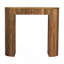 Console droite en bois massif Soba