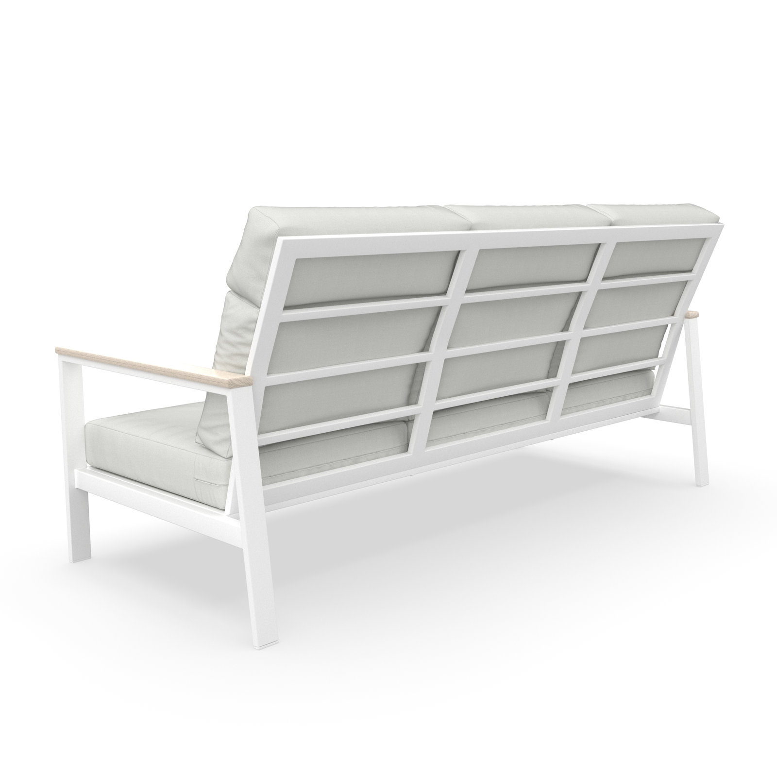 Townsend 80" Sunbrella® Patio Sofa, Canvas White