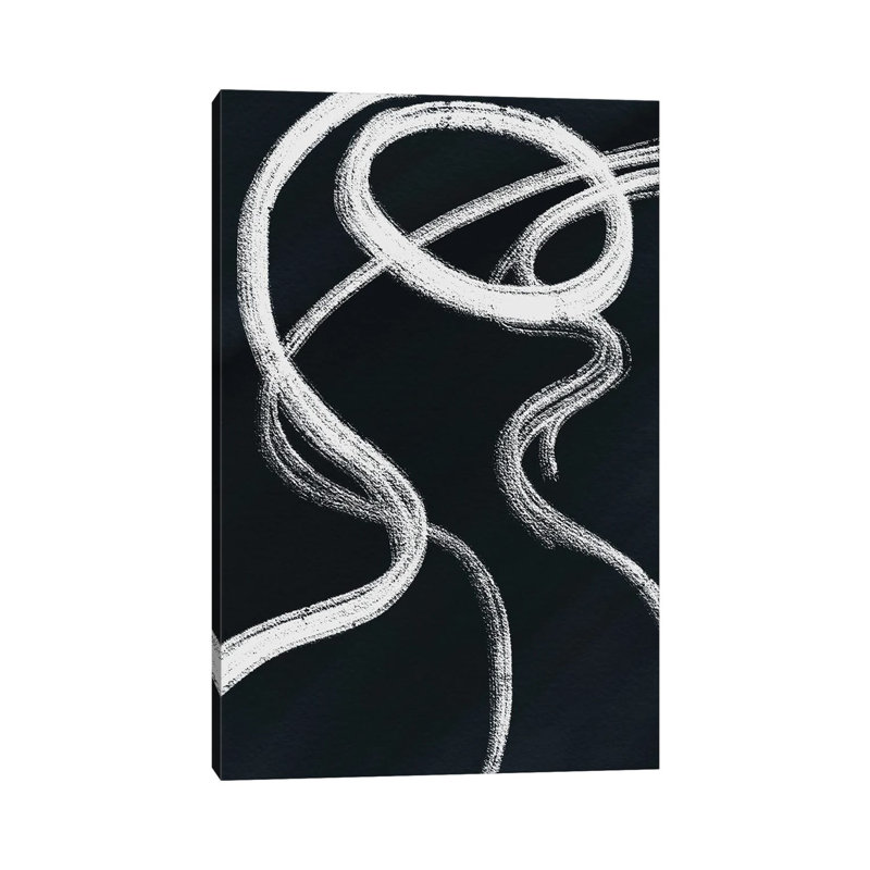 "Femme abstraite" par Mambo art studio-impression, H 26 po x l 18 po x 1,5 po, Toile tendue, Pas de tapis