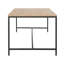 Nawatha Metal Base Dining Table-1060606088