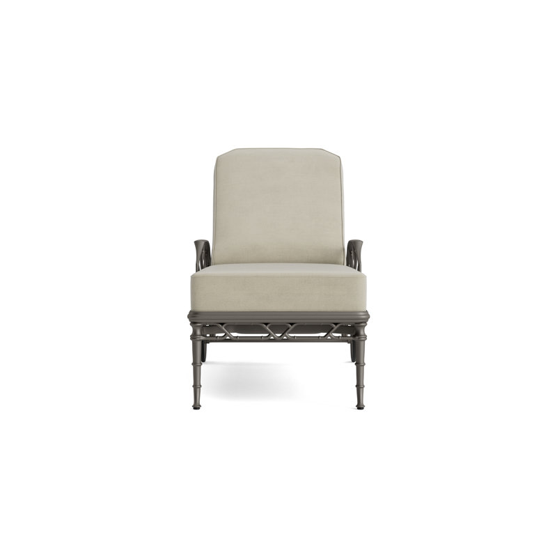 Calcutta Outdoor Chaise Lounge, Fusion Natural, Mica