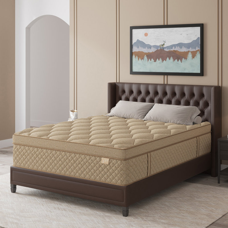 9''10''12''/14''Euro Top Medium-Firm Hybrid Mattresses With Gel Memory Foam Bed In A Box, King