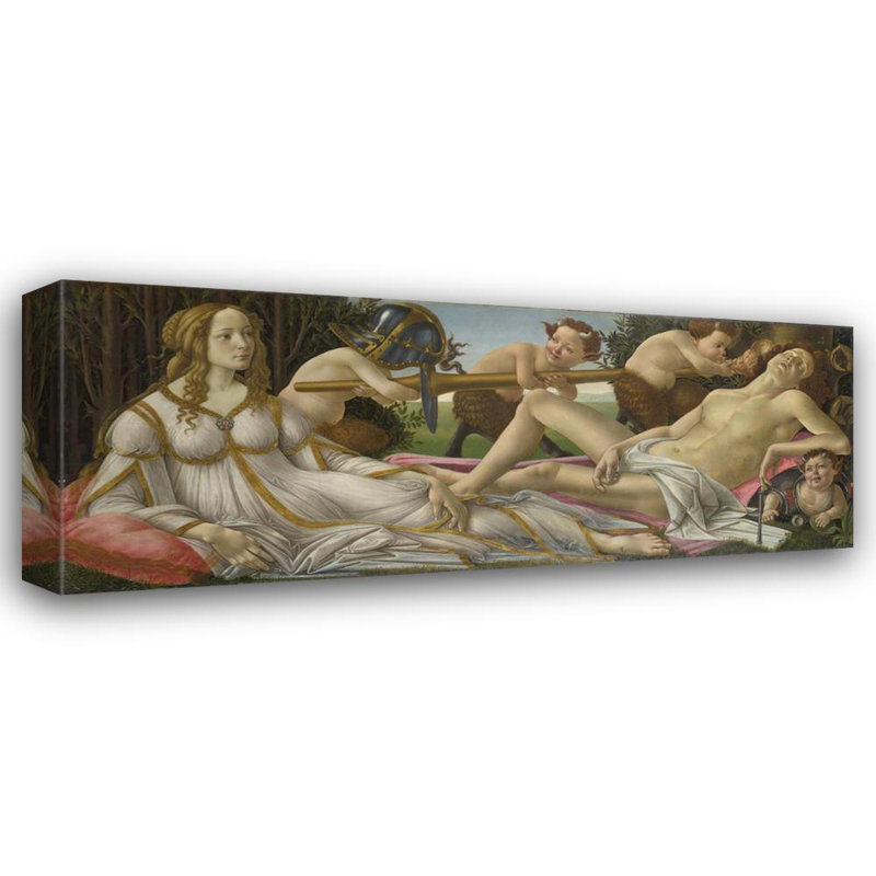 Venus and Mars, 10'' H x 24'' W