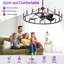 Ventilateur de lustre à roulettes de 41 pouces-1146497667