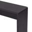 Console rustique avec 3 tiroirs cannelés - Table d'entrée en placage de bois massif avec grain de bois naturel-62126175