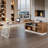 71" L-shaped Executive Desk With Drawers And Storage Shelves-124526245