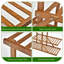 Amonie Wood Plant Stand-800965343