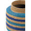 Seagrass Natural Stripe Round Basket-110455277