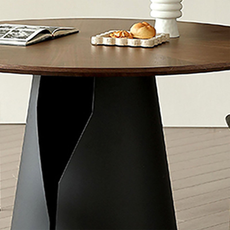 Table de salle à manger Vintage Vintage Mid-Century, H 29,5 po x L 59,1 po x l 59,1 po
