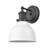 Haralson 10'' High 1-Light Sconce - Charcoal