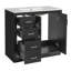 Meuble-lavabo 36 po avec lavabo en céramique-864081886