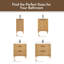 Meuble-lavabo simple 36 po Mumbai-1208664860-1208664851-1208664850