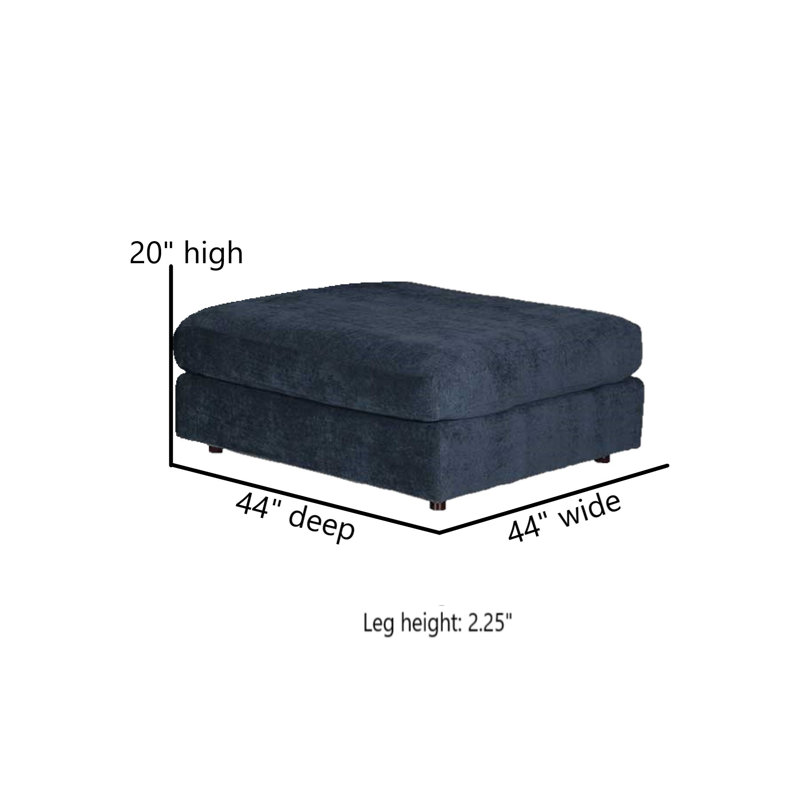 Yesler Elise Ink Ottoman
